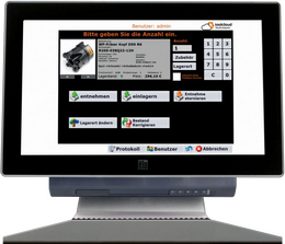 ToolShop system on computer screen