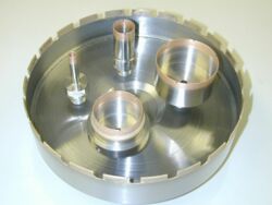 Diamond tool for ceramic and glass processing